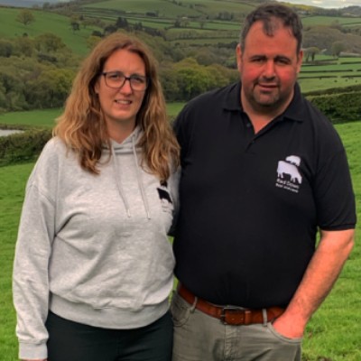 Red Down Beef and Lamb founders Simon and Jen Burden