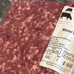 A pack of Minced Beef